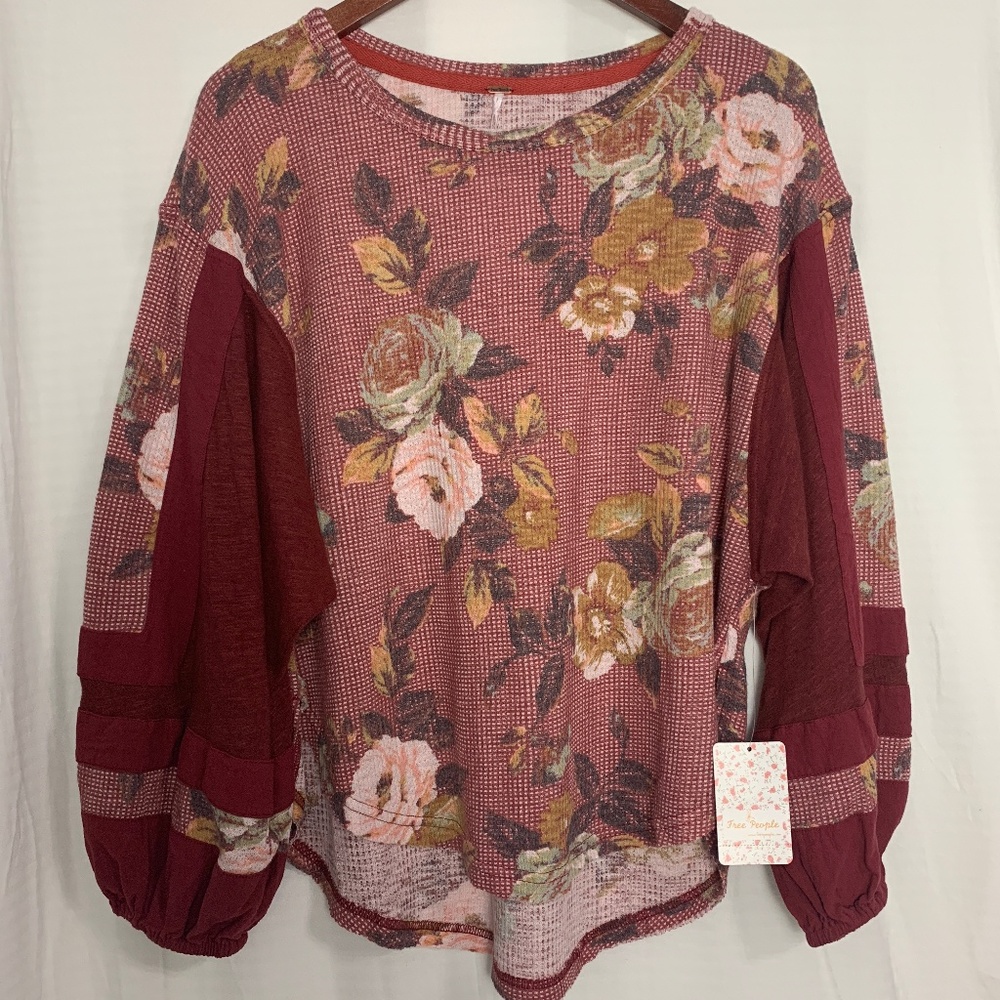 *NEW* FREE PEOPLE Blossom Thermal Shirt